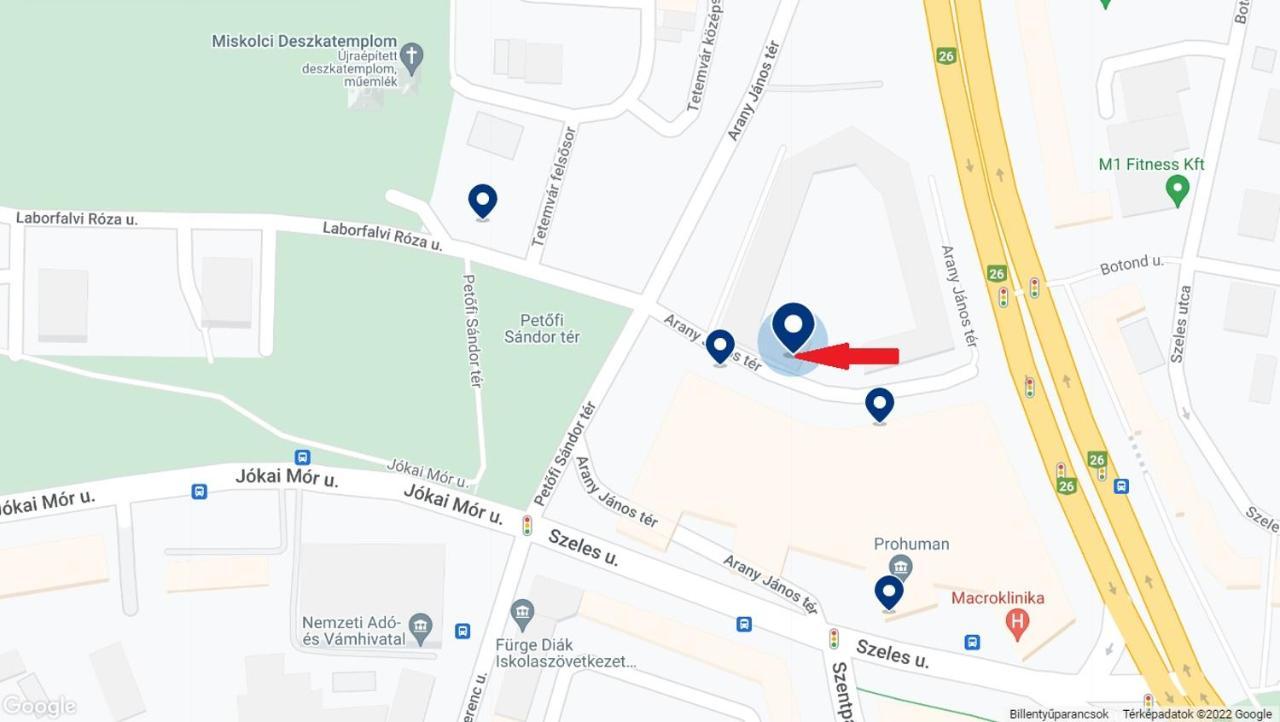 Aj - Ter Apartman Mişcolţ Exterior foto